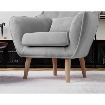 JVmoebel Sessel Design Sessel Lounge Club Fernseh Stuhl Stühle Relax Lehnstuhl Sofort (Sessel), Made in Europe