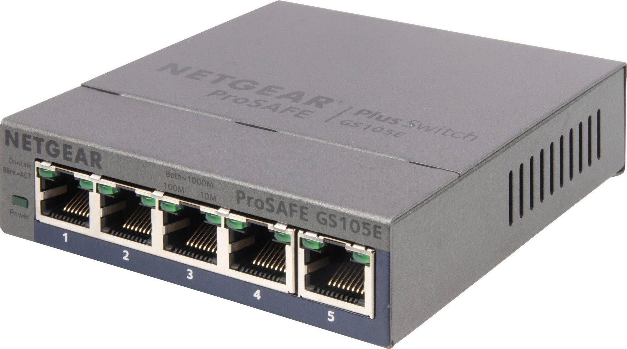 NETGEAR GS105E v2 Netzwerk-Switch