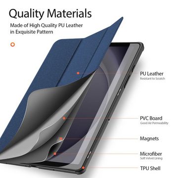 Dux Ducis Tablet-Hülle Hülle mit integrierter Standfunktion für Samsung Galaxy Tab A9 Plus 11