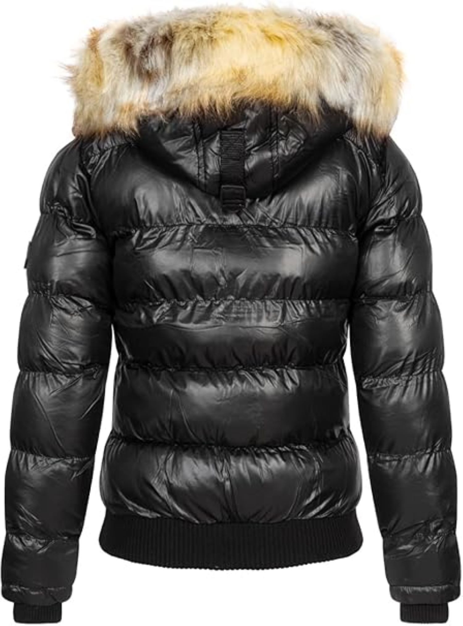 Geographical Norway Steppjacke Hochwertige Outdoorjacke Parka Steppjacke (1-St) Steppjacke mit Kapuze für Damen