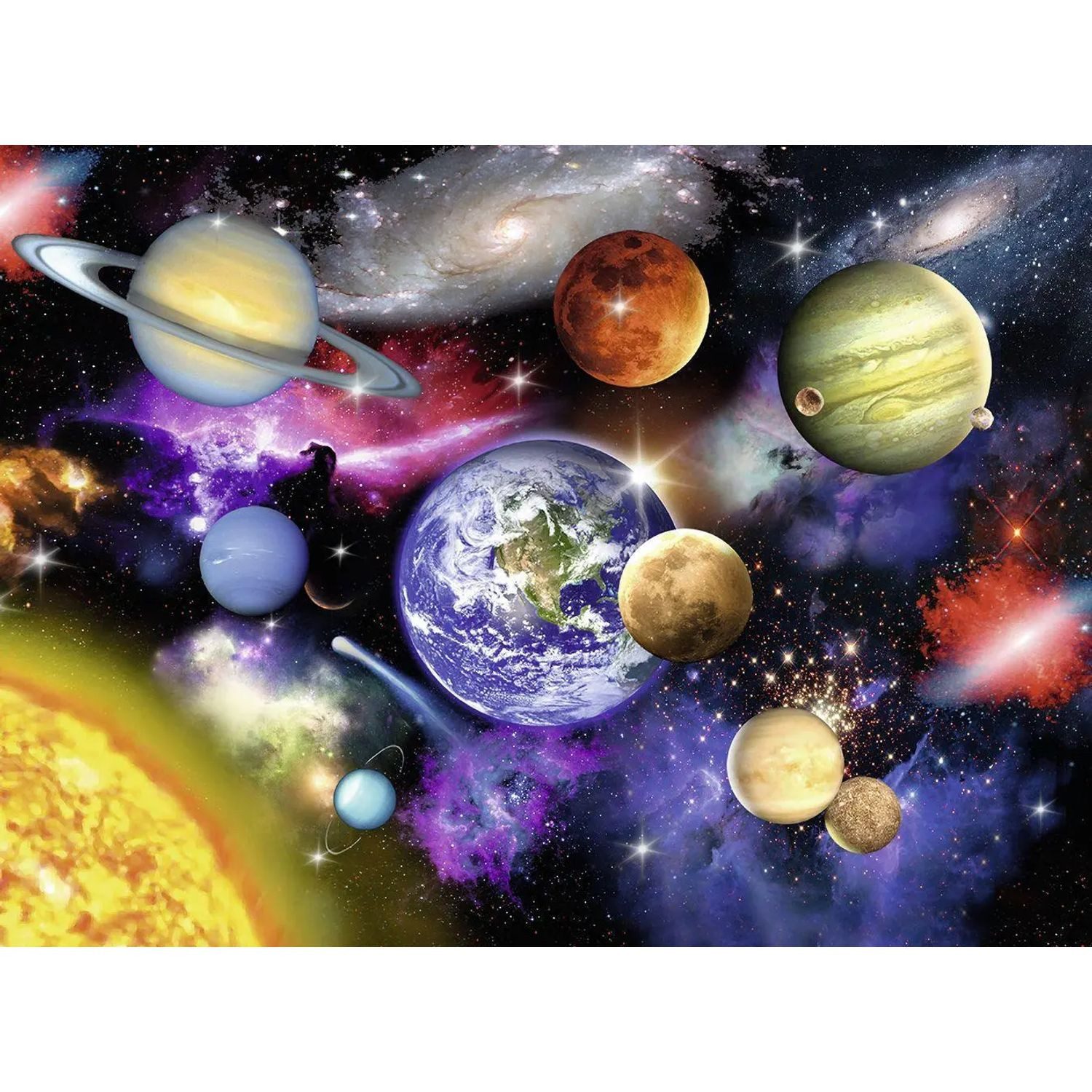 Ravensburger Puzzle Ravensburger Kinderpuzzle - 13226 Solar System - Weltall-Puzzle für..., 300 Puzzleteile