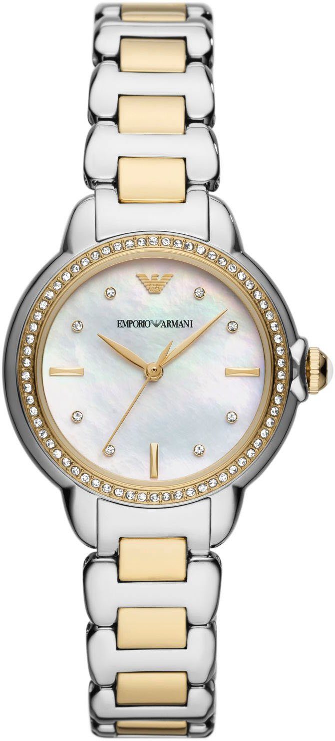 Emporio Armani Quarzuhr AR11524, Armbanduhr, Damenuhr, günstig online kaufen