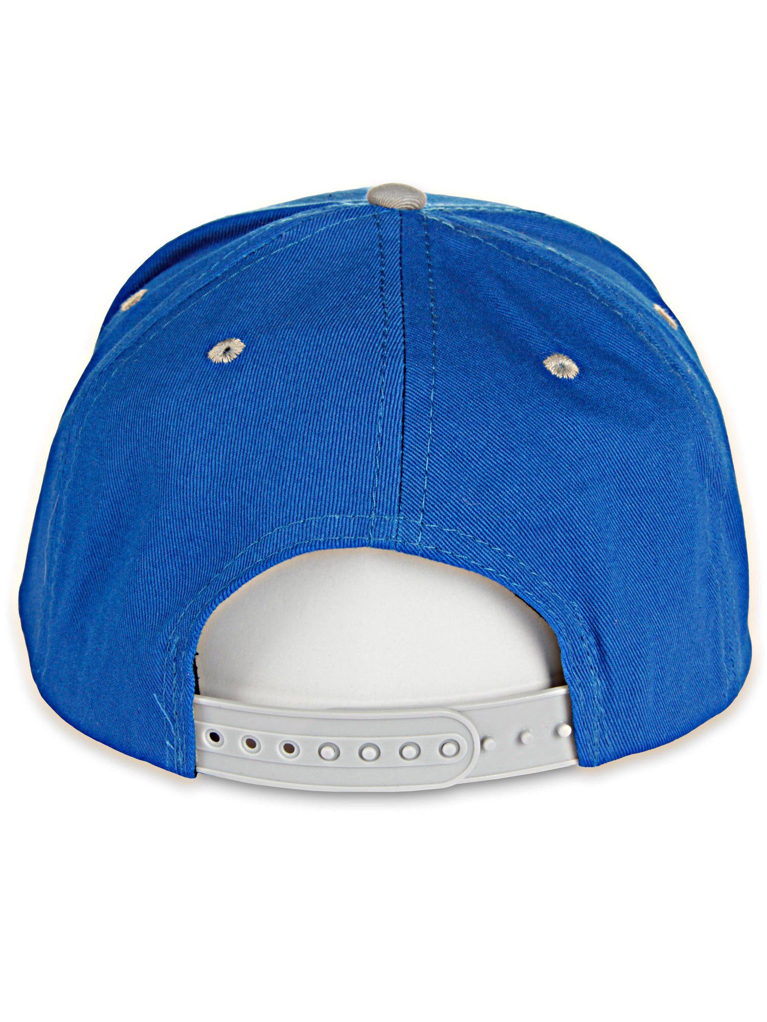 RedBridge Baseball Cap Smethwick mit kontrastfarbigem Schirm blau-grau