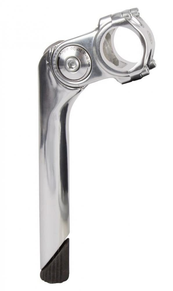 Ergotec Fahrradlenker Ergotec Vorbau Octopus 2 SL 180mm/60mm Alu silb/pol. Ø25,4mm 1" 31,8 L