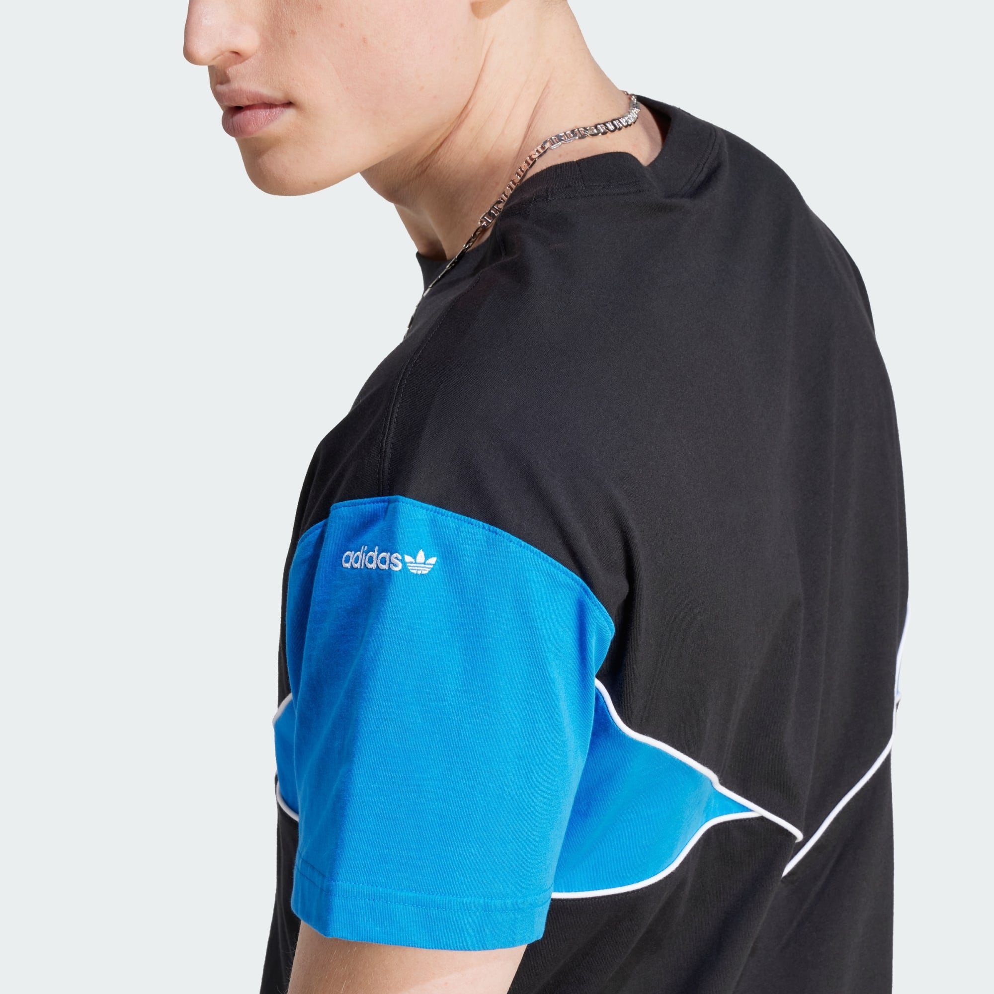 T-Shirt adidas SEASONAL Black / Blue Originals Bird ADICOLOR ARCHIVE T-SHIRT