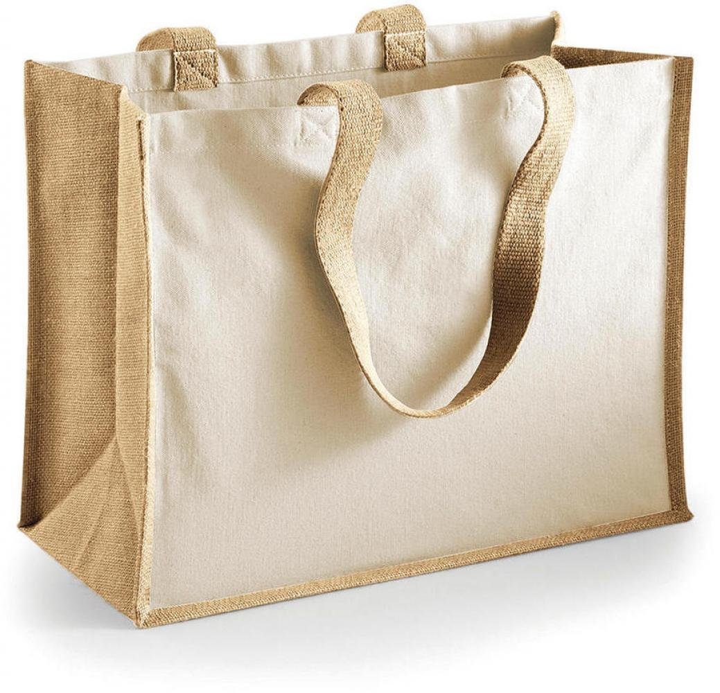 Westford Mill Einkaufsshopper Printers' Jute Classic Shopper - 42 x 33 x 19 cm