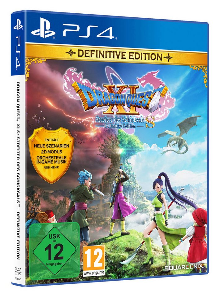 Dragon Quest XI S: Streiter des Schicksals - Definitive Edition für (Blu-ray Disc), PlayStation 4