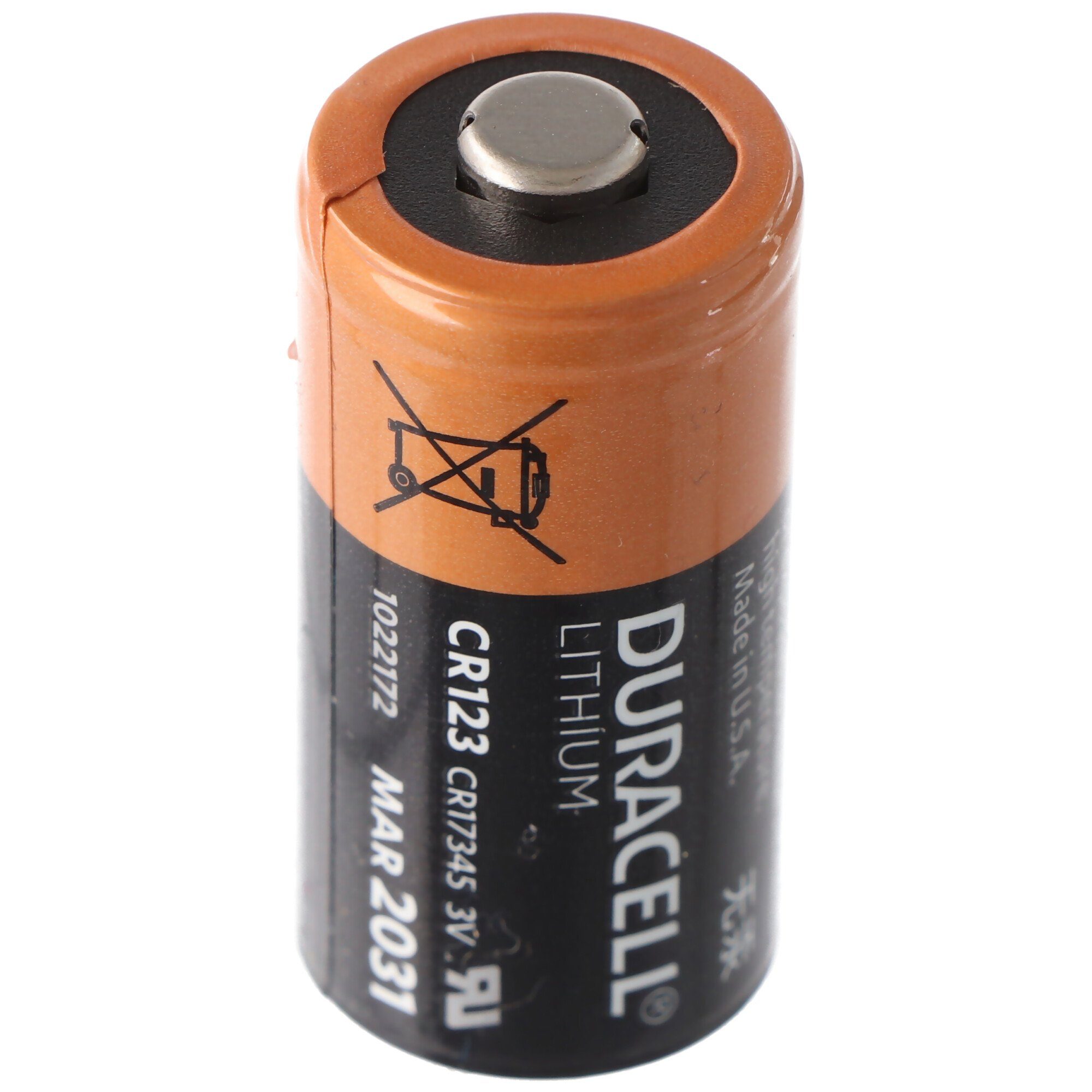 Duracell Duracell Batterie Lithium, CR123A, 3V Photo, Ultra, Lose Ware Bulk 1- Fotobatterie