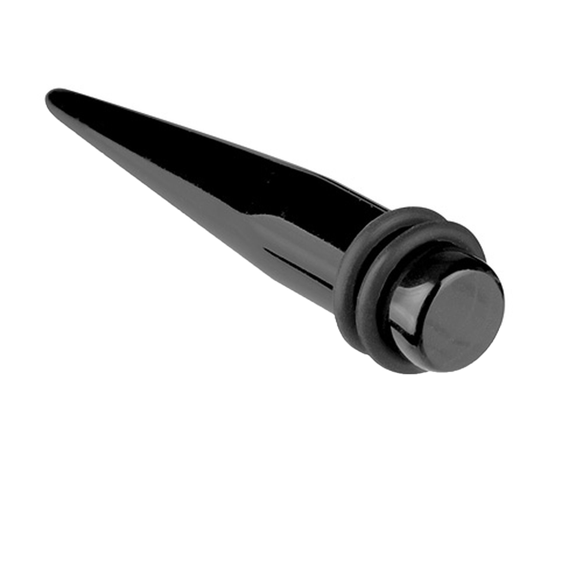 Taffstyle Dehnungsstab Piercing Expander Ohr Stab Dehner Set Kunststoff Schwarz (Einzeln oder als Set in vielen Größen – ideal zum Dehnen der Ohrlöcher)