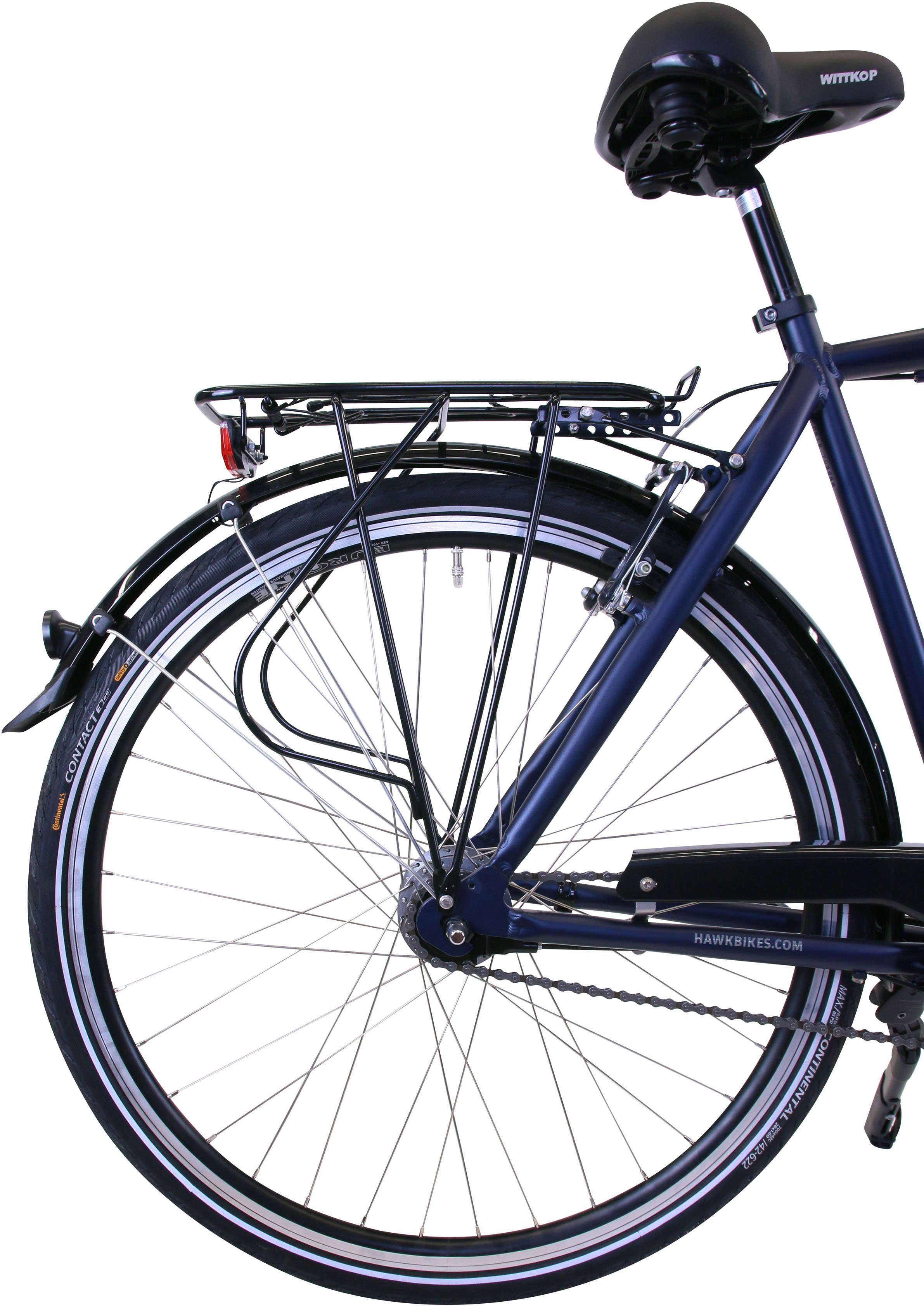 Cityrad 7 Gent HAWK Bikes Shimano, Nabenschaltung Gang Deluxe,