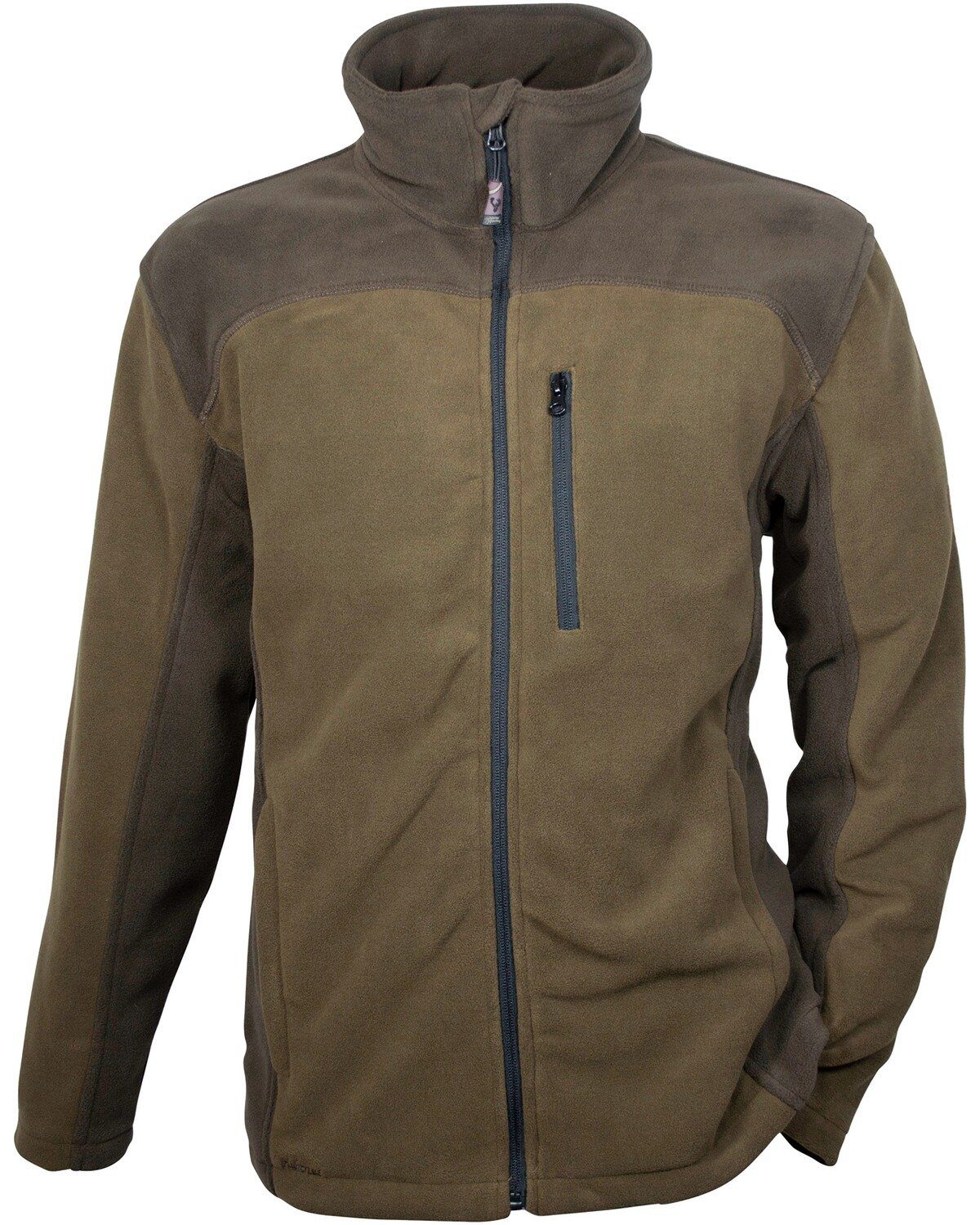 2-farbig Fleecejacke Hubertus Fleecejacke