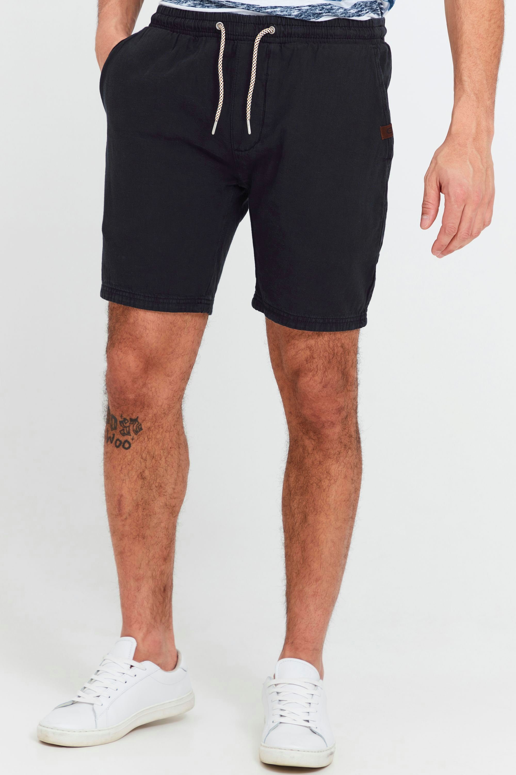 IDAberavon kurze Black Shorts mit Hose (999) Indicode Kontrastkordeln