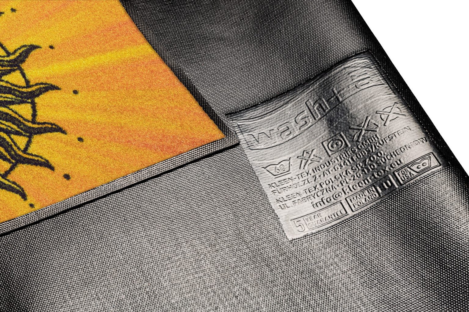 wash+dry by Kleen-Tex Fußmatte Kiss the sun, rechteckig, Höhe: 7 mm