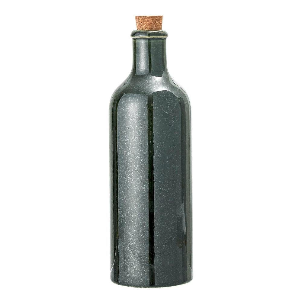 Bloomingville Wasserkrug »Joëlle Bottle w/Lid, Green, Stoneware«, 650 ml,  Keramik und Kork, Flasche mit Kork-Deckel, Gedeckter Tisch, Trinkflasche,  Tischdeko, grün online kaufen | OTTO