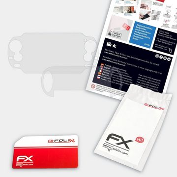 atFoliX Schutzfolie Panzerglasfolie für Sony PlayStation Vita, Ultradünn und superhart