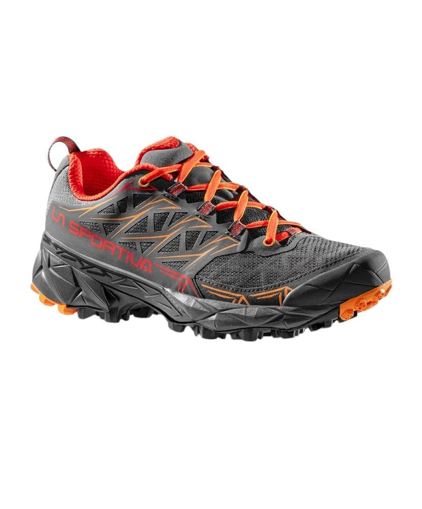 La Sportiva Trail-Laufschuhe Akyra carbongrau/orange Damen Wanderschuh