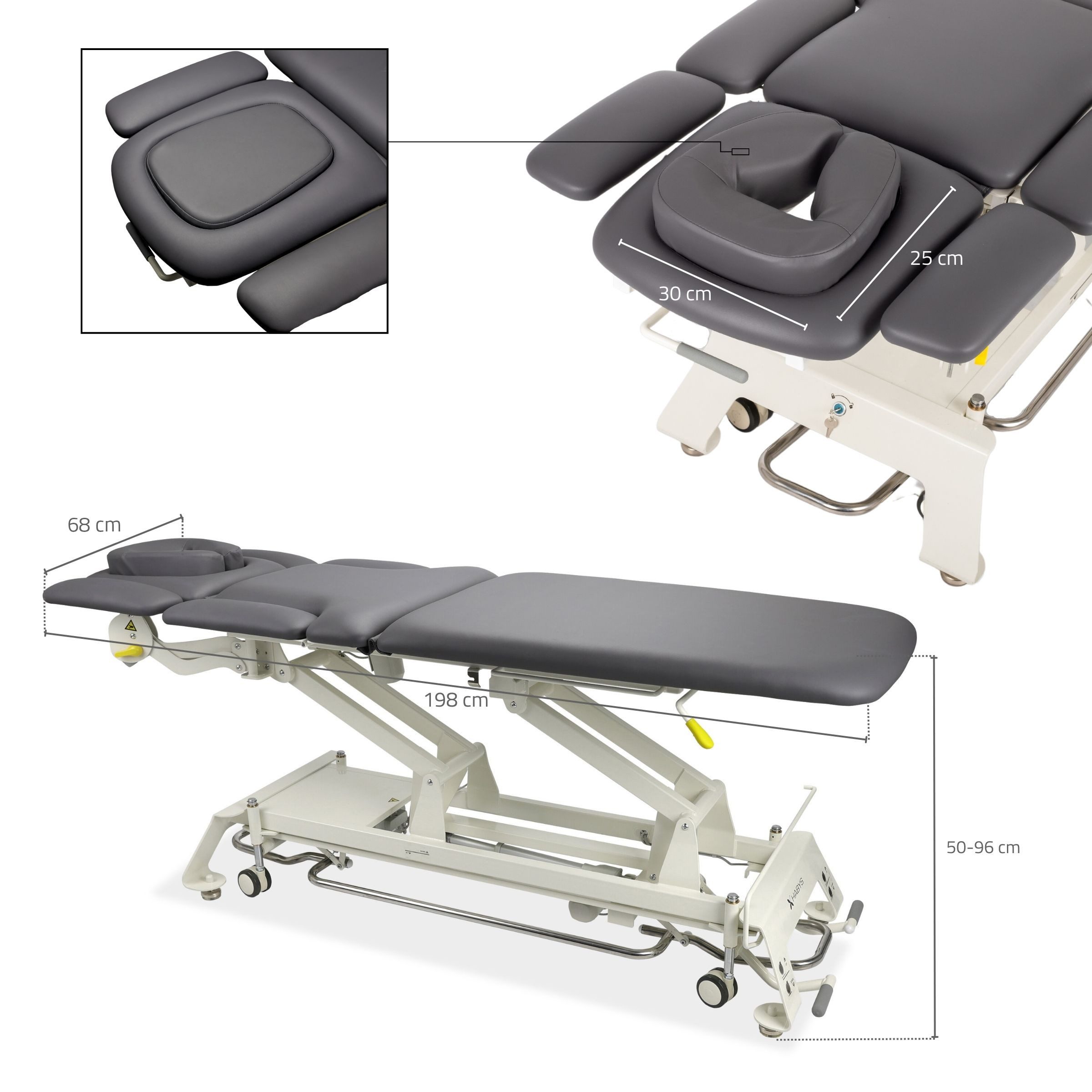 Habys Massageliege Evero X7 Ergo Elektrische Behandlungsliege