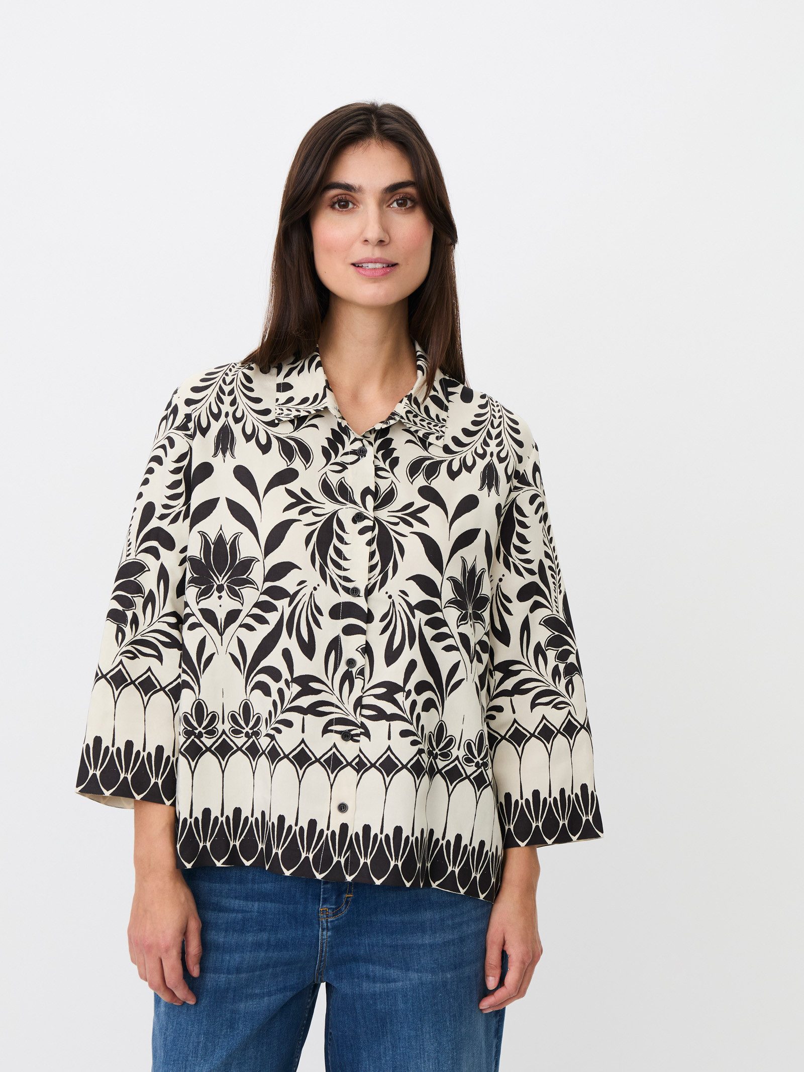 Masai 3/4-Arm-Shirt MaIsolde wunderschön fällt