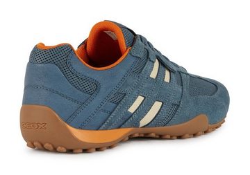 Geox UOMO SNAKE A Sneaker mit stylischem Muster, Freizeitschuh, Halbschuh, Schnürschuh