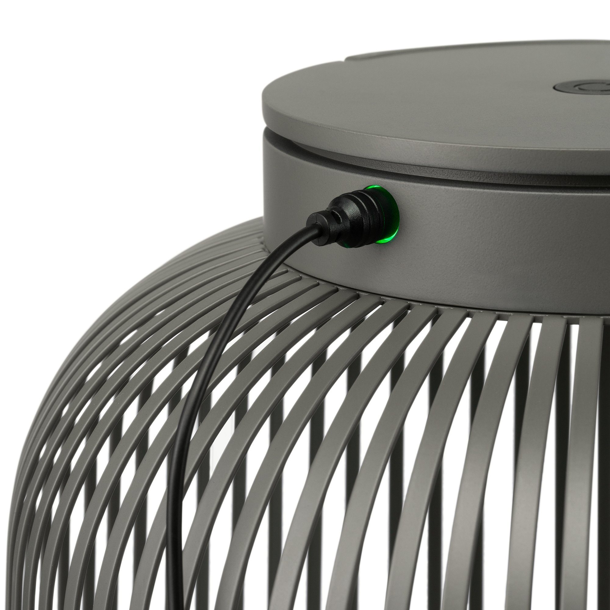 blomus LED Laterne -LITO LED- Mobile Outdoor Akku Leuchte, Außenleuchte: Modernes Design, LED, 2700K-4000K, Warm- bis Kaltweiß, Outdoor geeignet, Stufenlos dimmbar, versch. Lichtfarben, USB-C