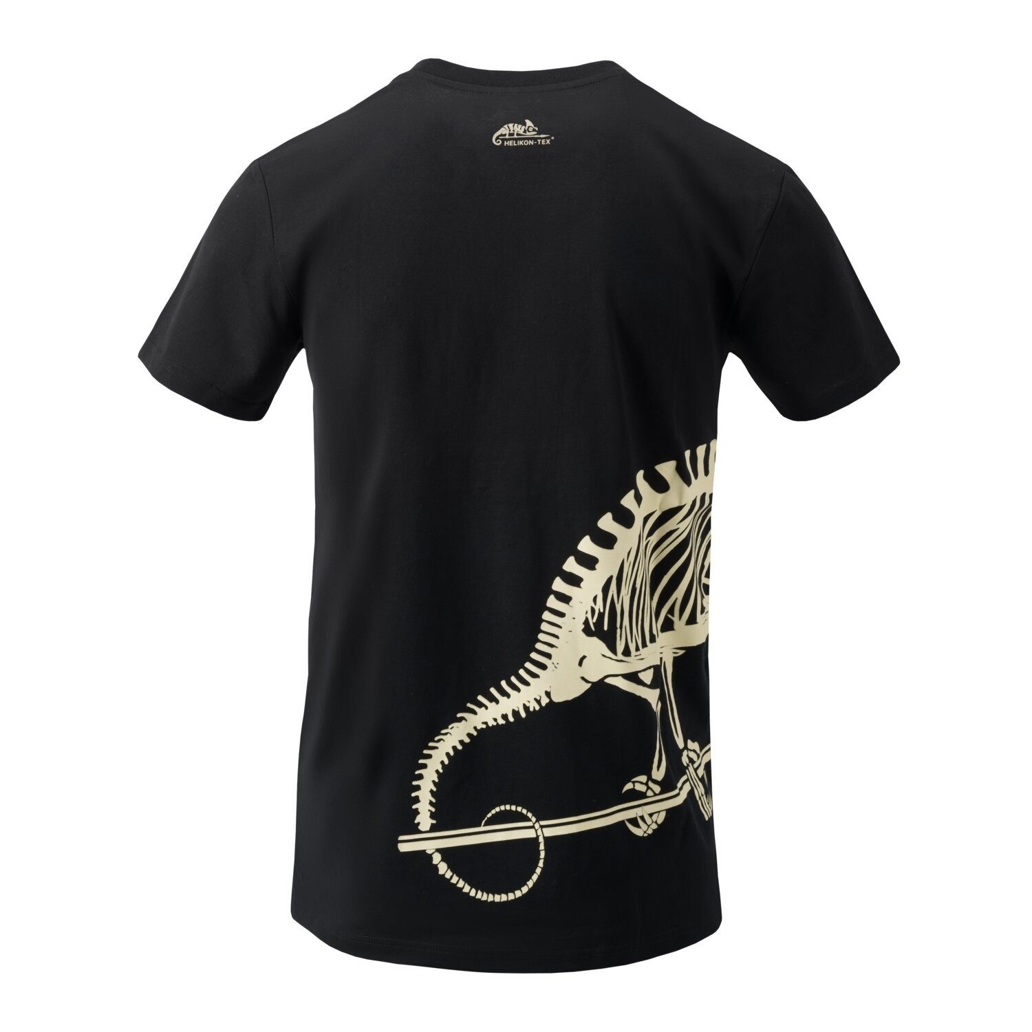 Helikon-Tex T-Shirt Helikon-Tex Baumwoll T-Shirt Full Body Skeleton in schwarz (1-tlg) leicht, resistente Bedruckung