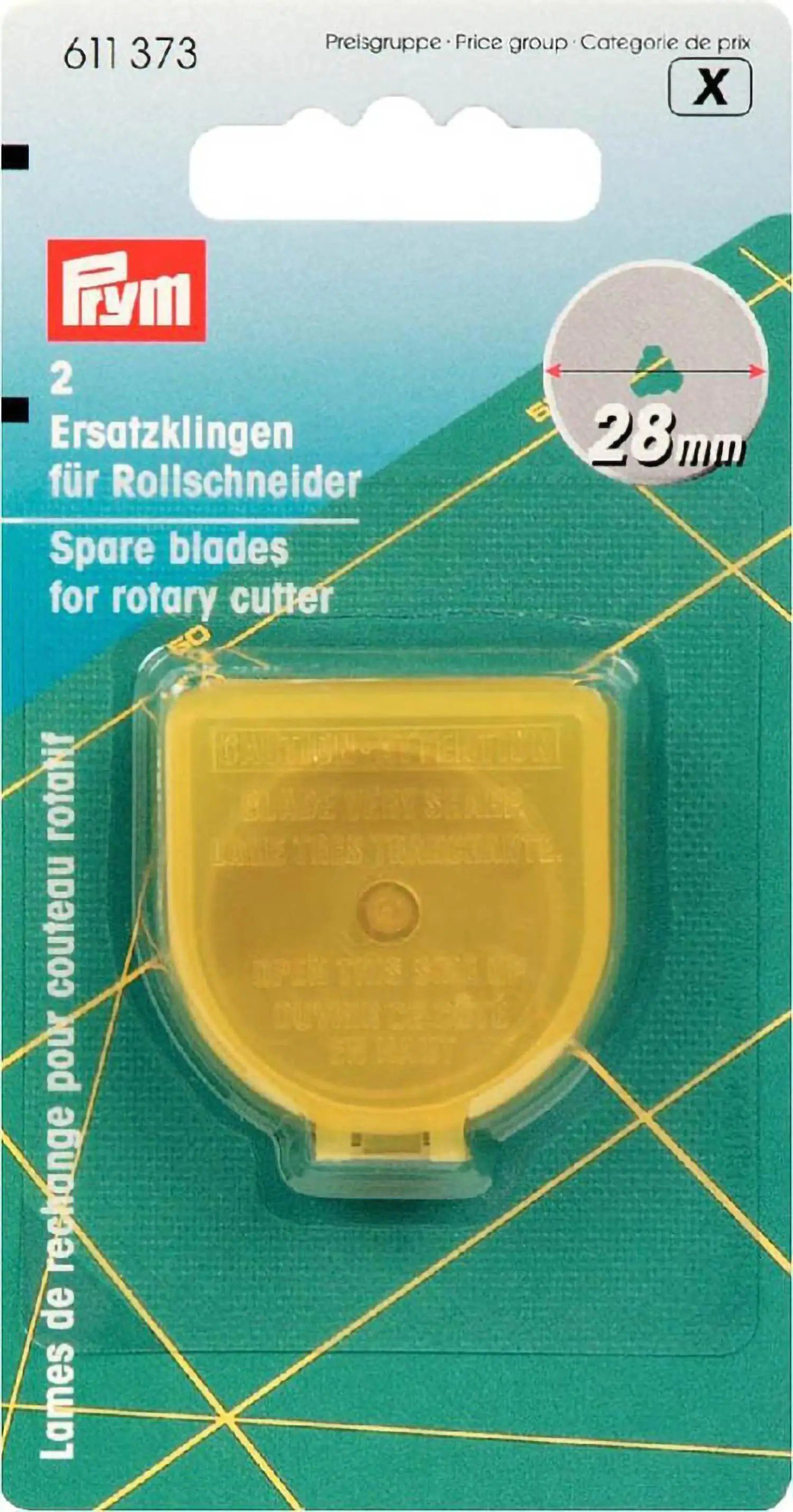 Stoff Ersatzklinge für Rollschneider Mini 28 mm