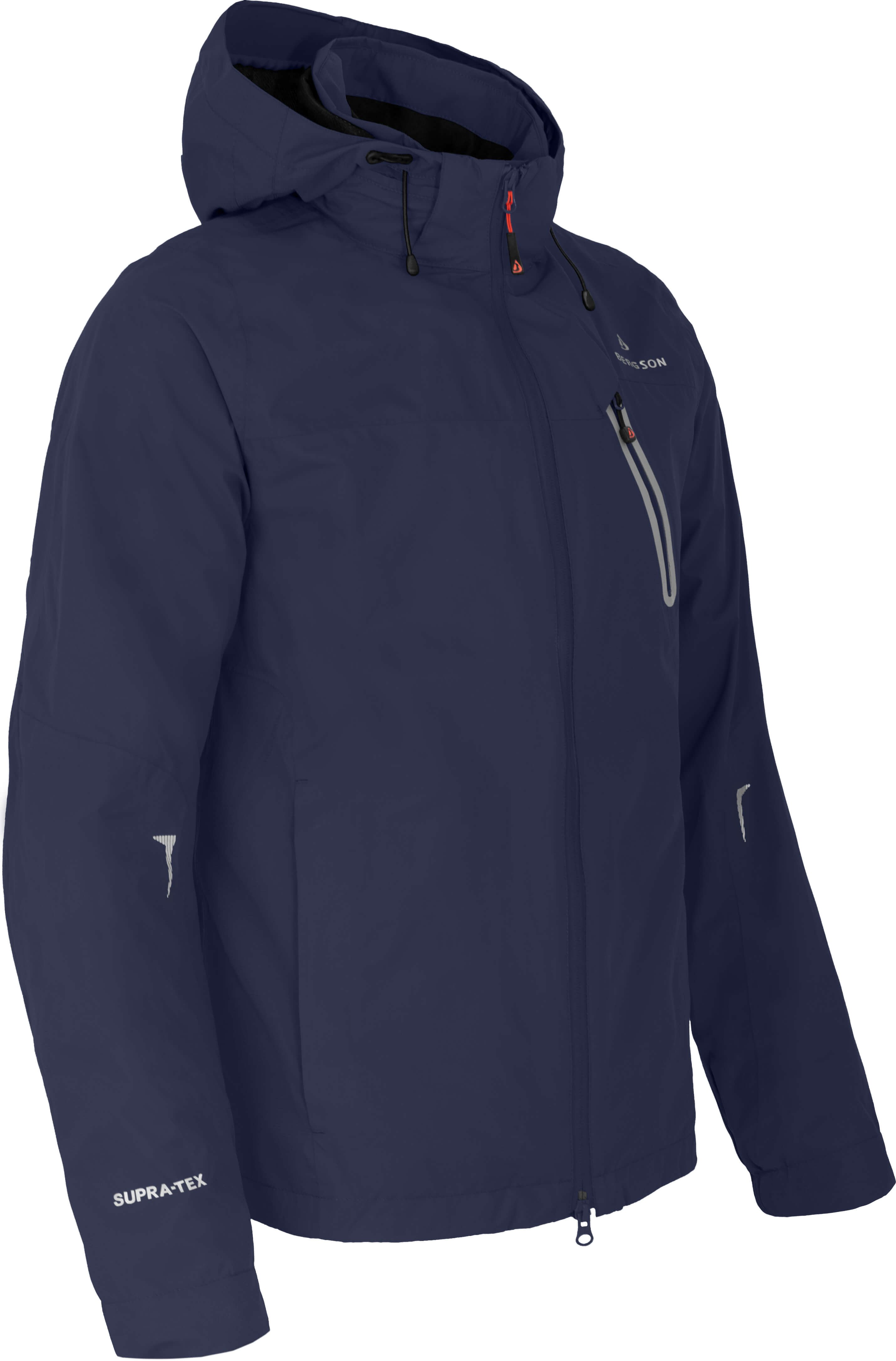 Bergson Regenjacke MOORE Herren Rad-Regenjacke, Netzfutter, 12000 mm Wasser günstig online kaufen