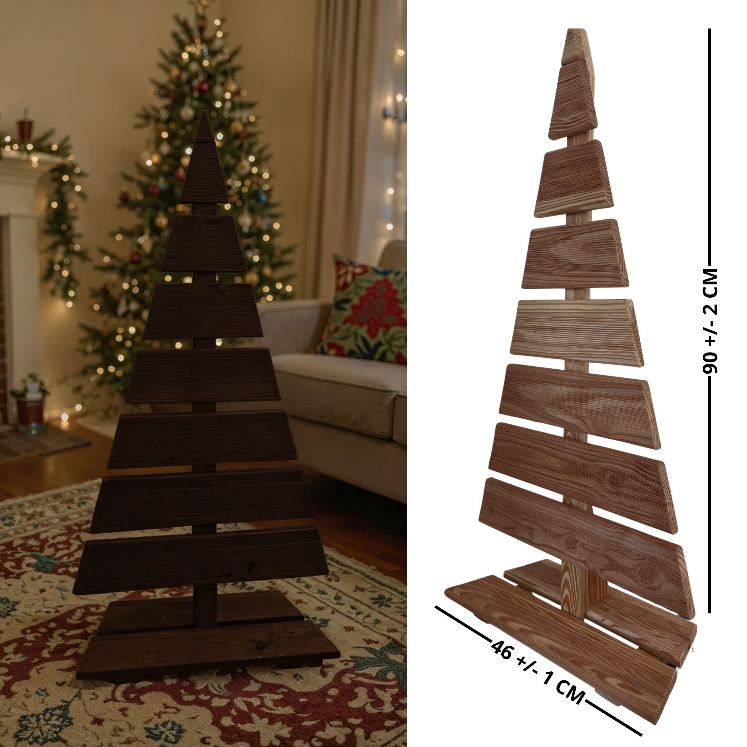 be4nature Weihnachtsfigur Tannenbaum Weihnachtsbaum Weihnachtsdeko Holztann günstig online kaufen