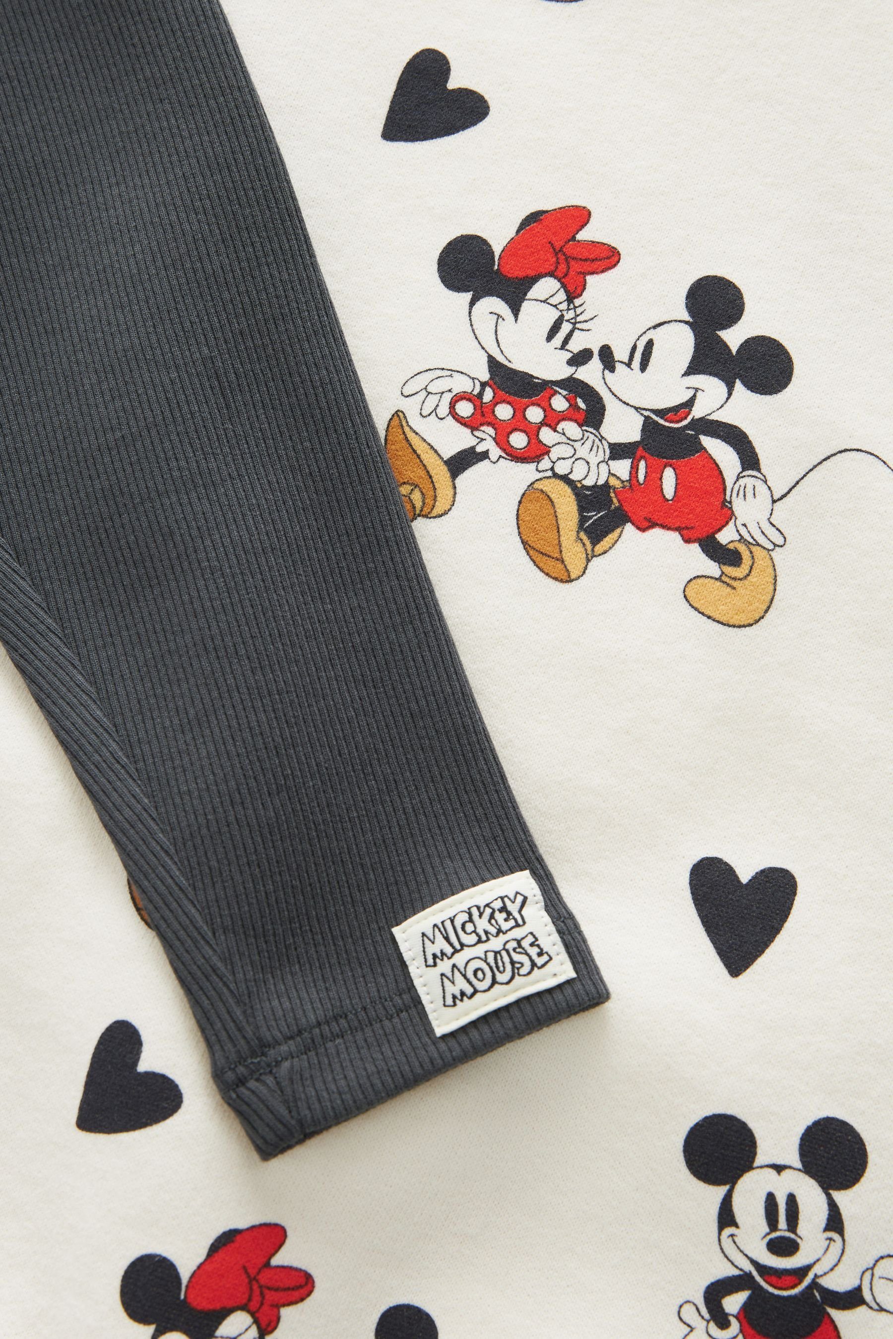 im Leggings und (2-tlg) & Set Next Kleid Leggings Kleid Disney