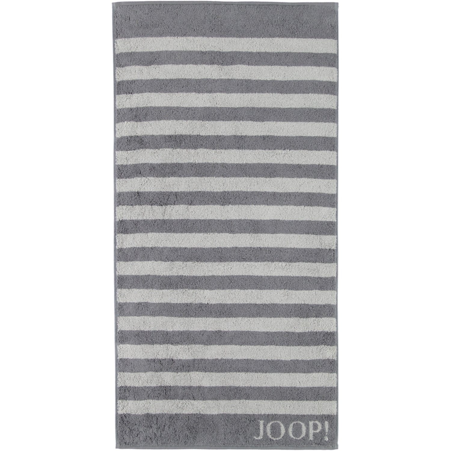 Joop! Handtücher Classic Stripes 1610, 100% Baumwolle anthrazit | 