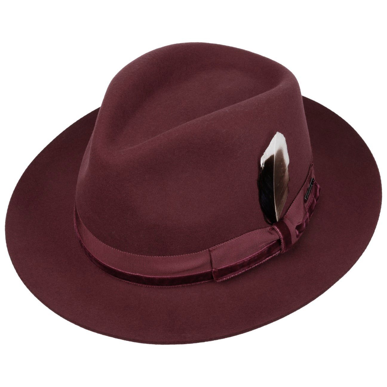 Stetson Filzhut (1-St) Wollfilzhut mit Ripsband