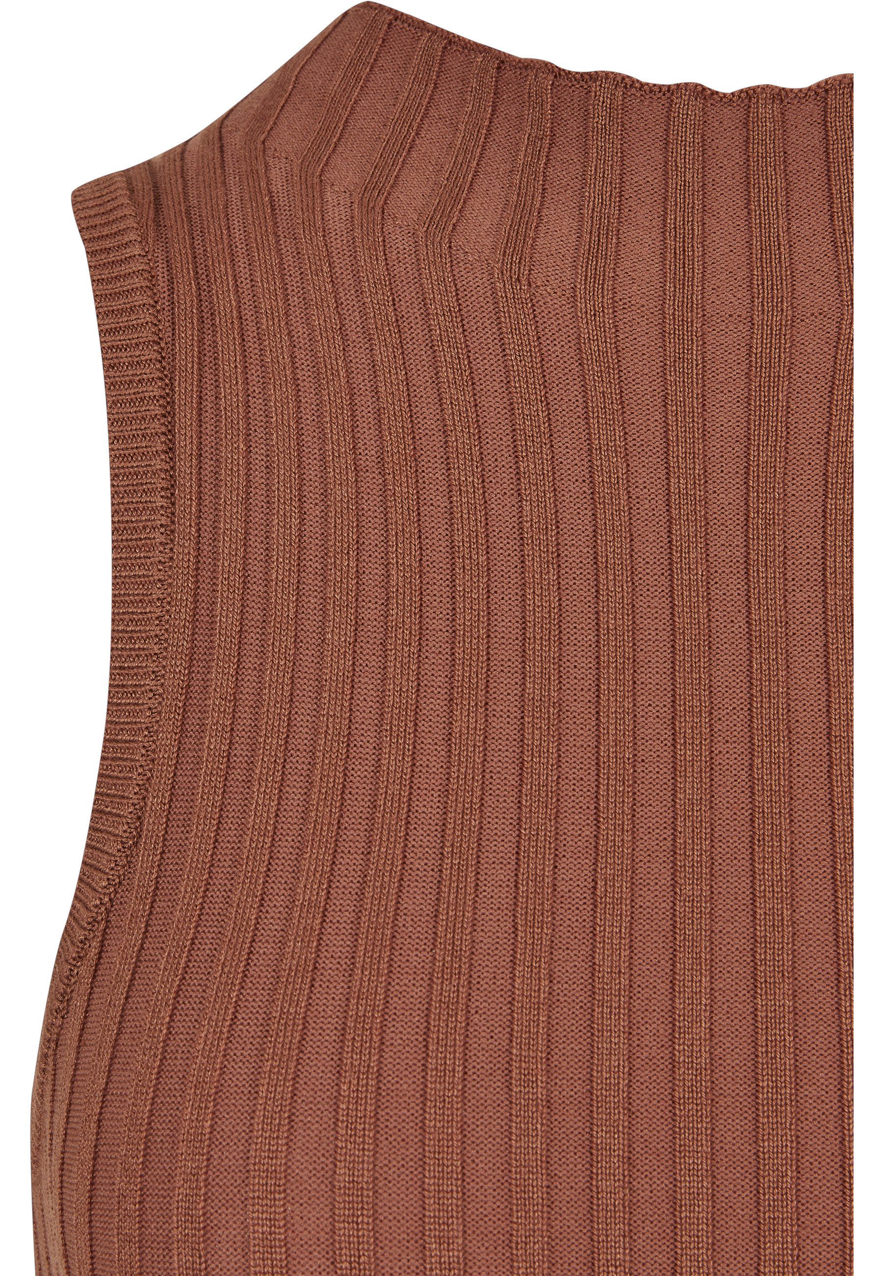 URBAN CLASSICS Muskelshirt Urban Classics Damen Ladies Rib Knit Sleevless Body (1-tlg)
