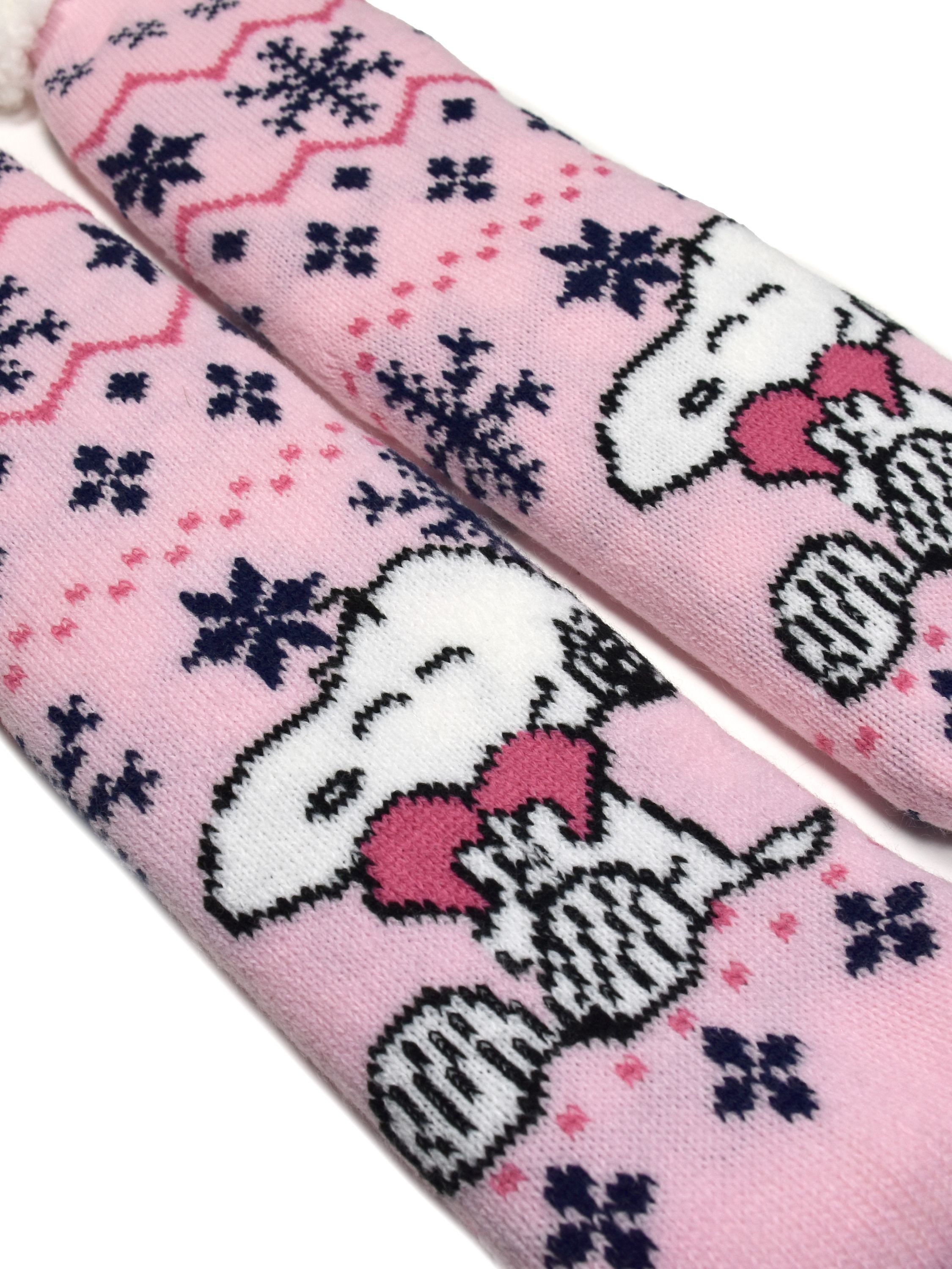 United Labels® Haussocken Peanuts Snoopy Hüttensocken Haussocken Kuschelsocken Socken