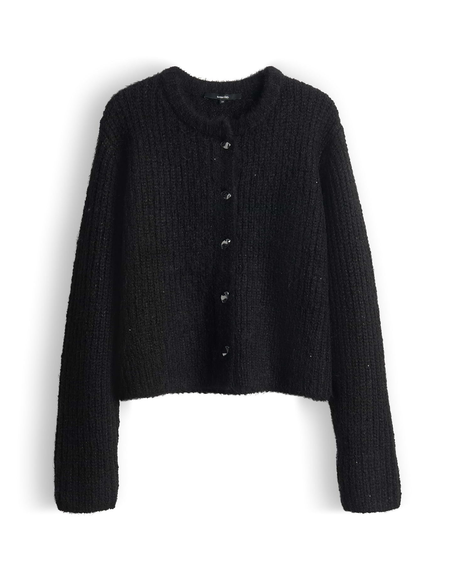 someday Strickjacke TIAH Loose mit Glanz günstig online kaufen