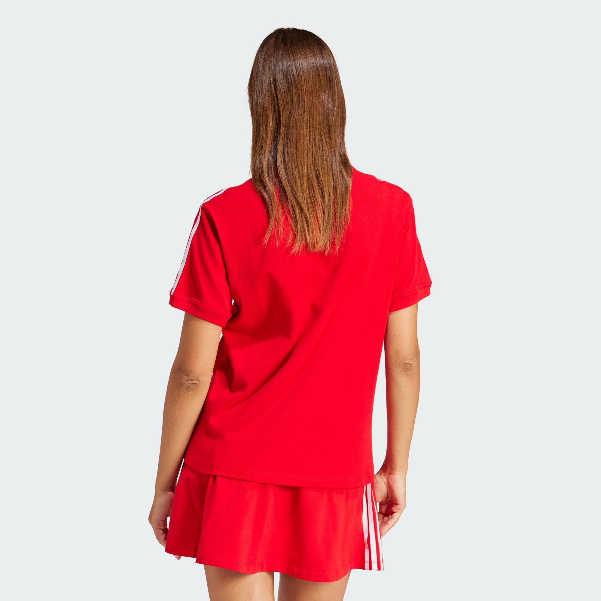 Scarlet adidas Originals Better T-SHIRT T-Shirt 3-STREIFEN