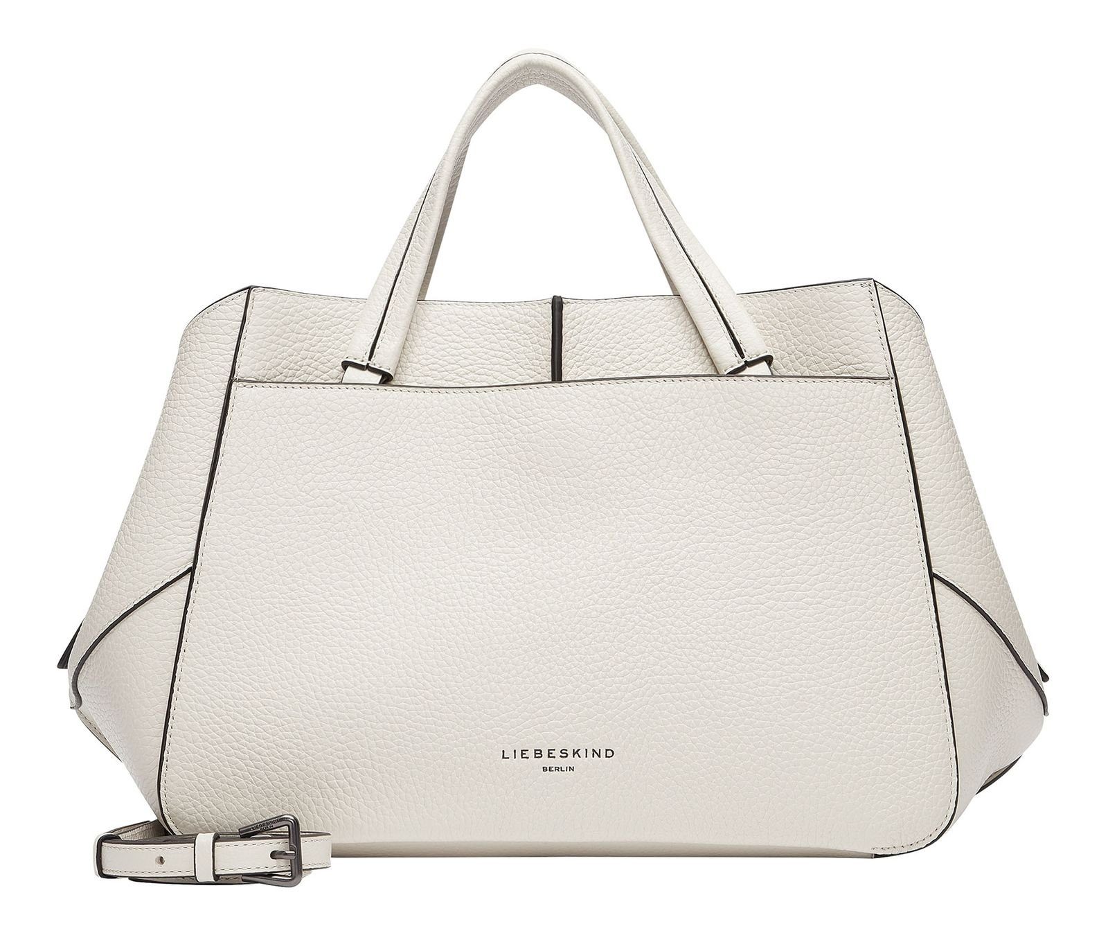 Liebeskind Berlin Schultertasche Lilly Heavy Pebble Coconut