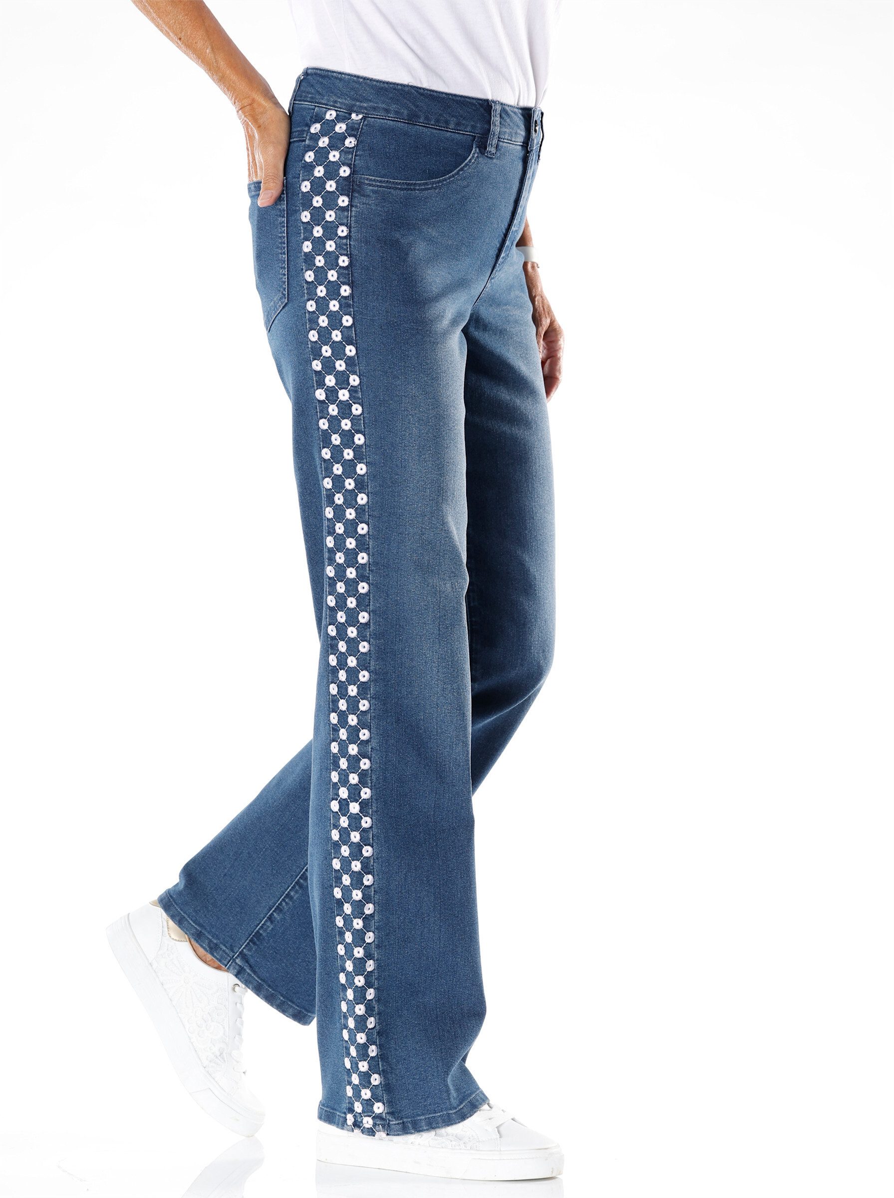 Sieh an! Bequeme Jeans Jeans komfortabel