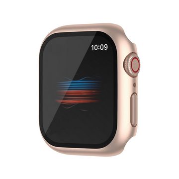 Diida Smartwatch-Hülle Apple Watch Case40/41/44/45 mm,für Serie 7/6/5/4/SE Displayschutz