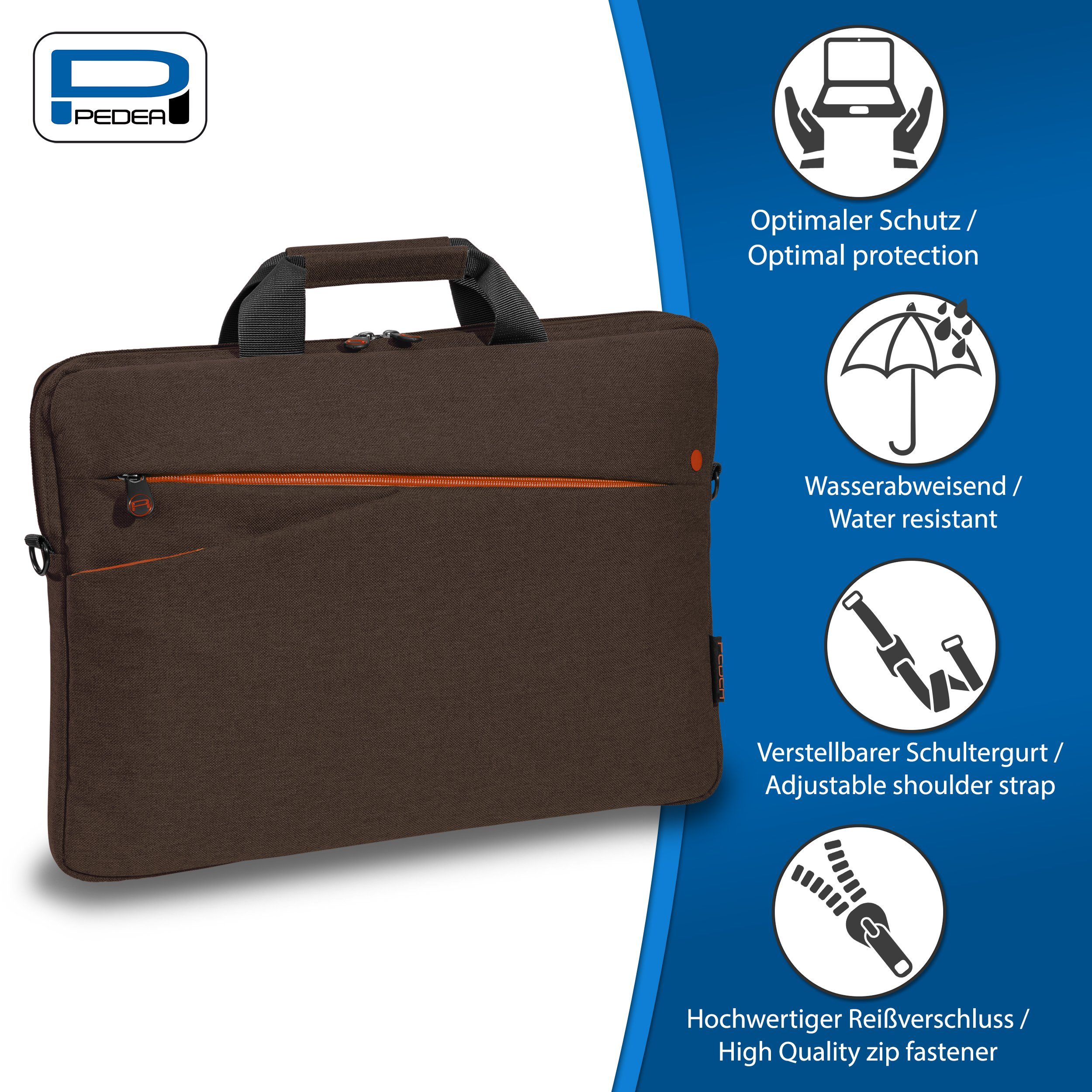 PEDEA Laptoptasche FASHION (17,3 Zoll (43,9 günstig online kaufen