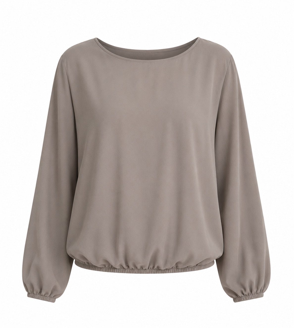ITALY VIBES Langarmbluse - Elegante Schlupfbluse in verschiedenen Farben für Damen ONE SIZE - passend für Größen S bis L