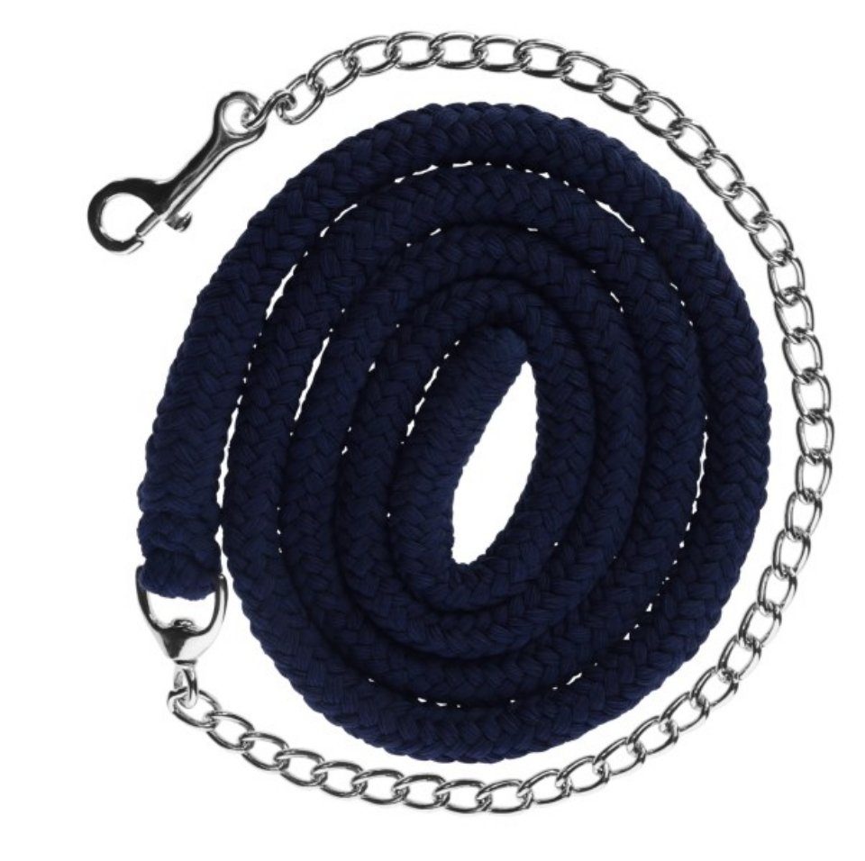 Führstrick Führstrick Baumwolle mit Kette 200 cm blau 3226344