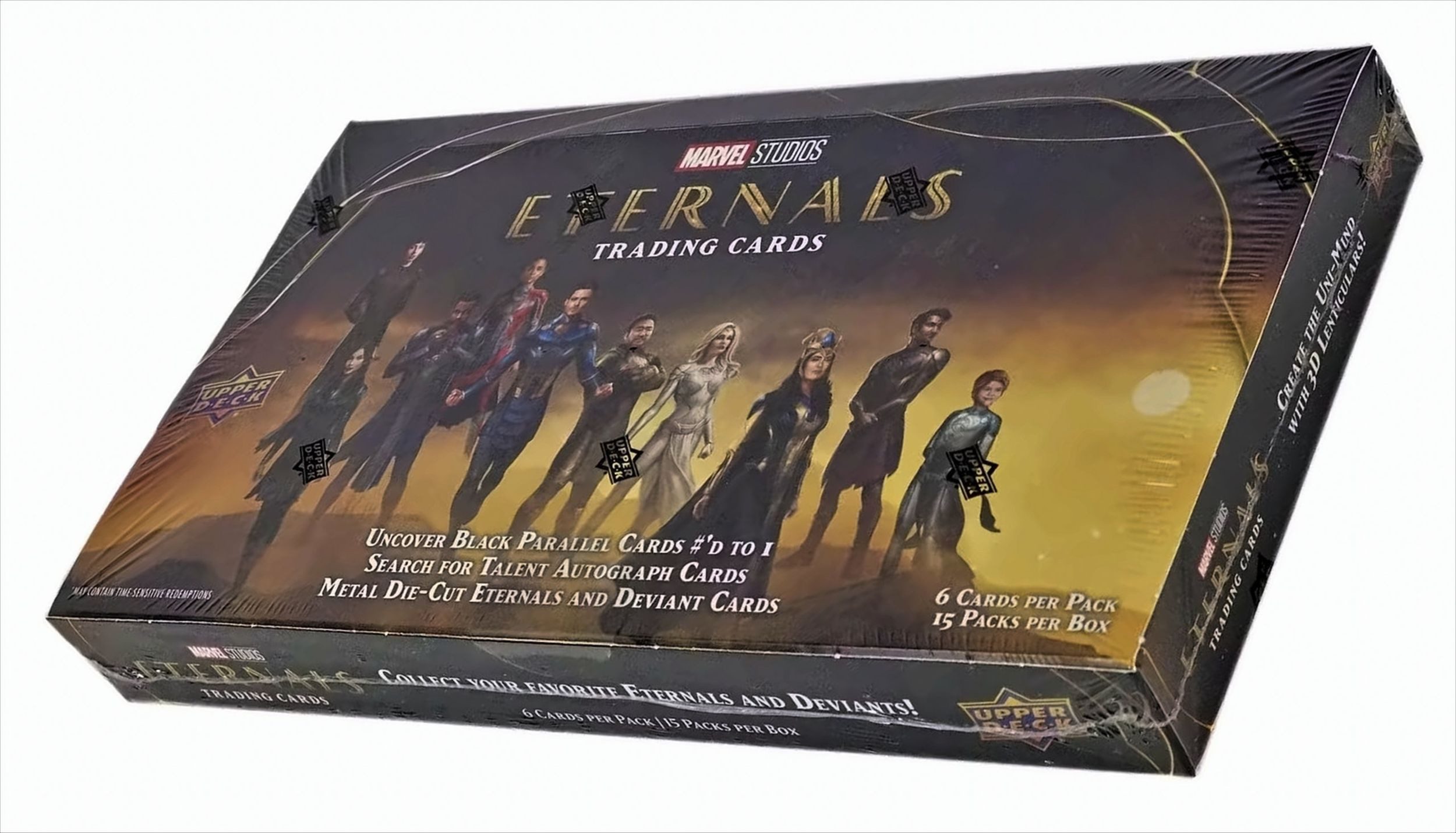 Upper Deck Sammelkarte 2023 Upper Deck Marvel Studios Eternals Hobby Box