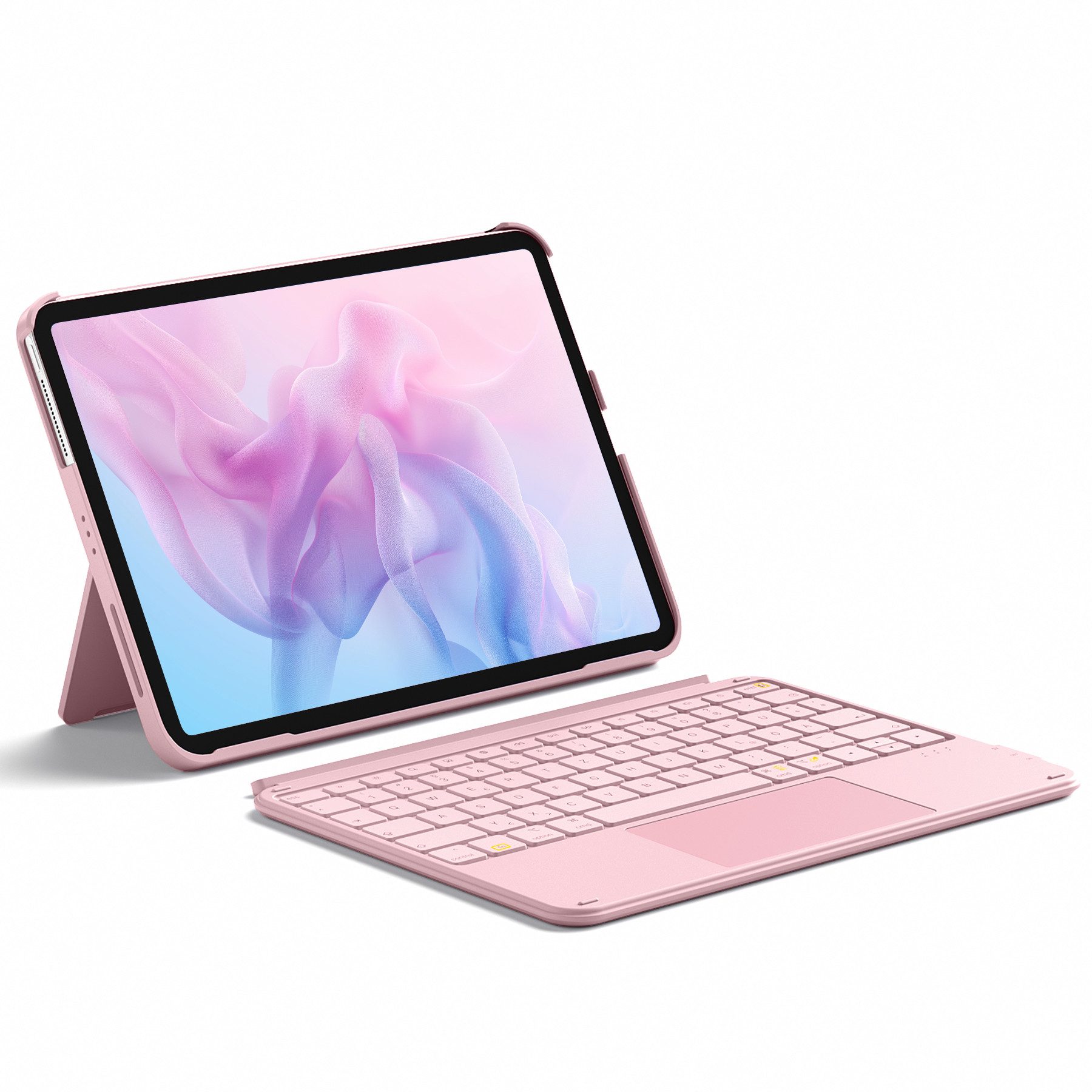 Inateck für iPad 11 Gen A16, 11 Zoll iPad Air M3 7/6/5/4, iPad 10, iPad Pro iPad-Tastatur (Ultraleichte, Abnehmbare Tastatur mit Touchpad, Tragbar)