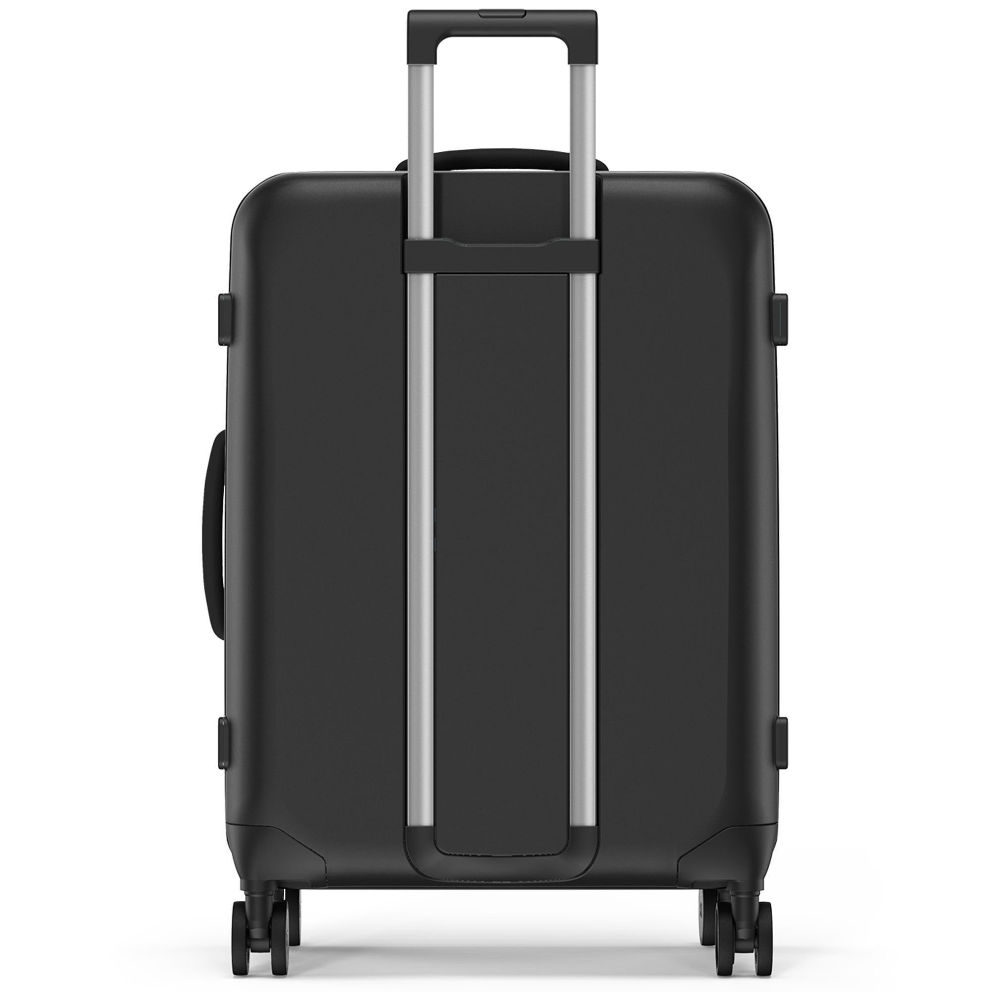 Rollink Hartschalen-Trolley Vega 360, 4 Rollen, Polycarbonat black