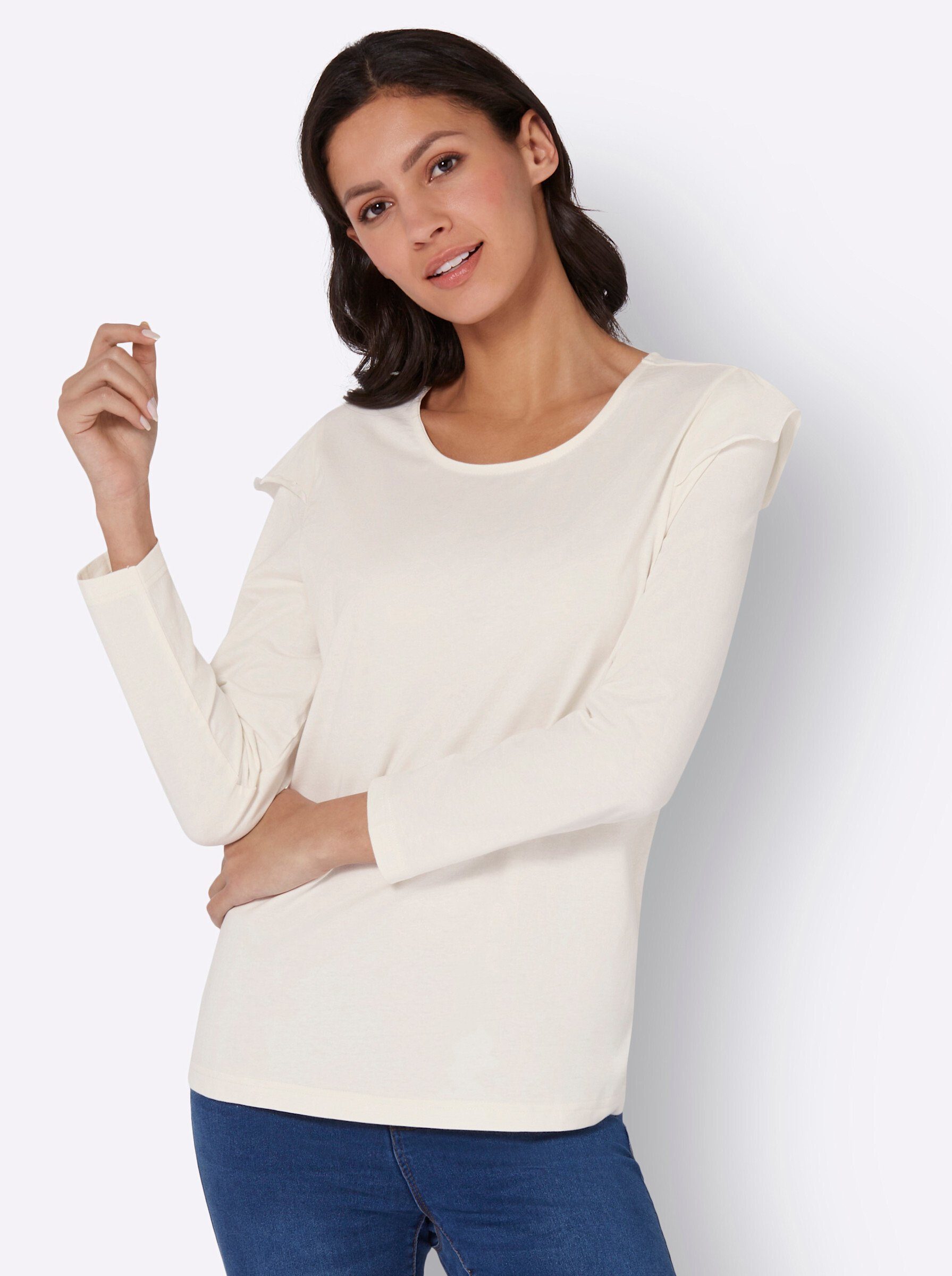 T-Shirt Langarm-Shirt Langarm