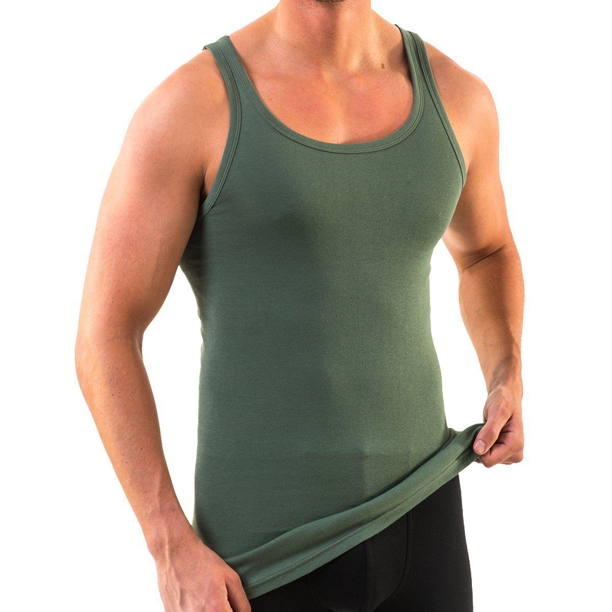 HERMKO Unterhemd 3007 3er Pack extralanges günstig online kaufen