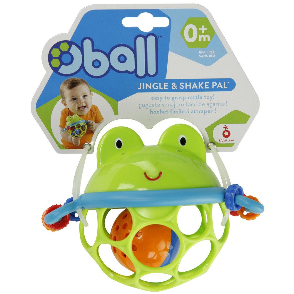 OBALL Rassel OBall - Rassel-Ball - Frosch