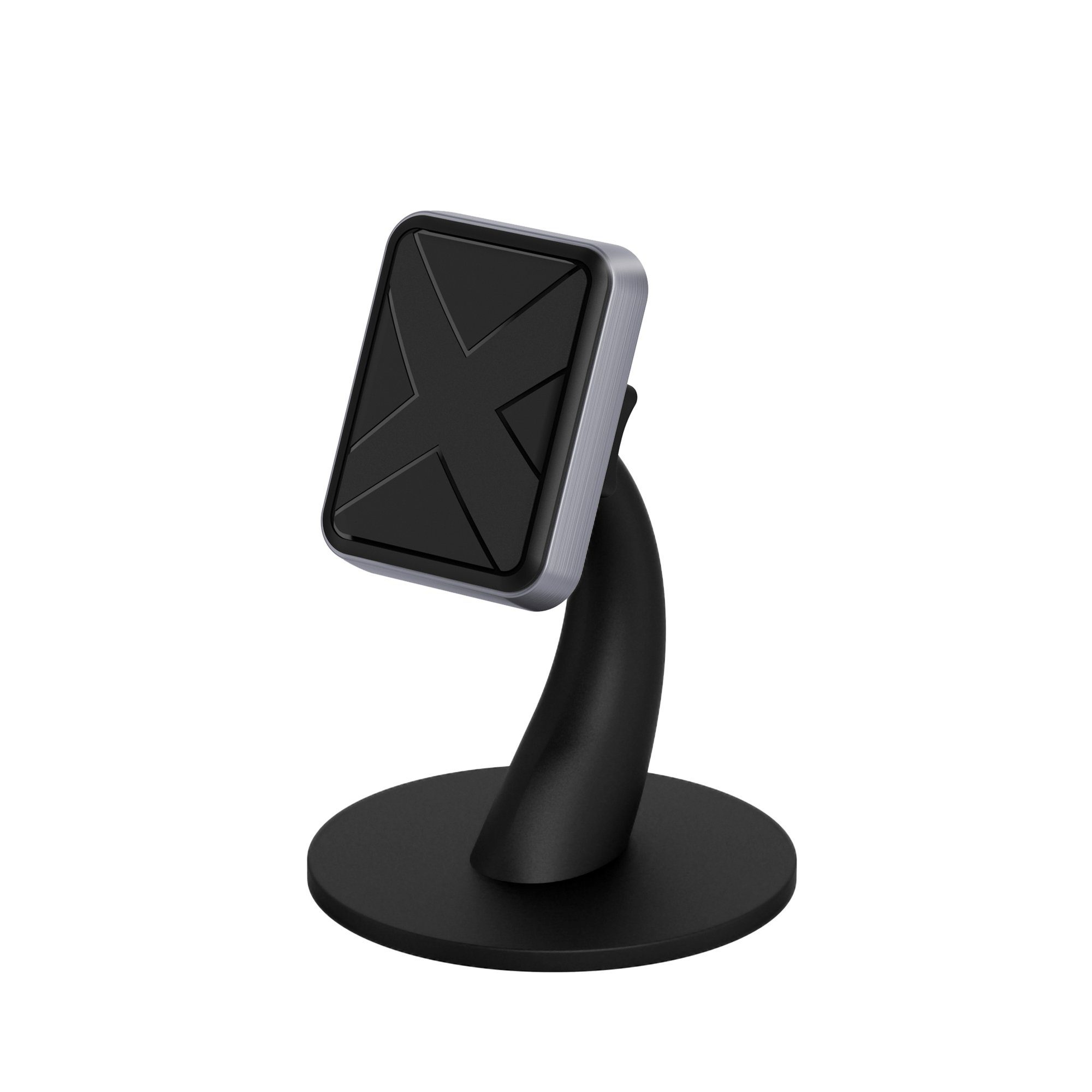 XLAYER Tischständer XLayer magfix Magnethalterung für den Arbeitsplatz  Black Handy-Halterung