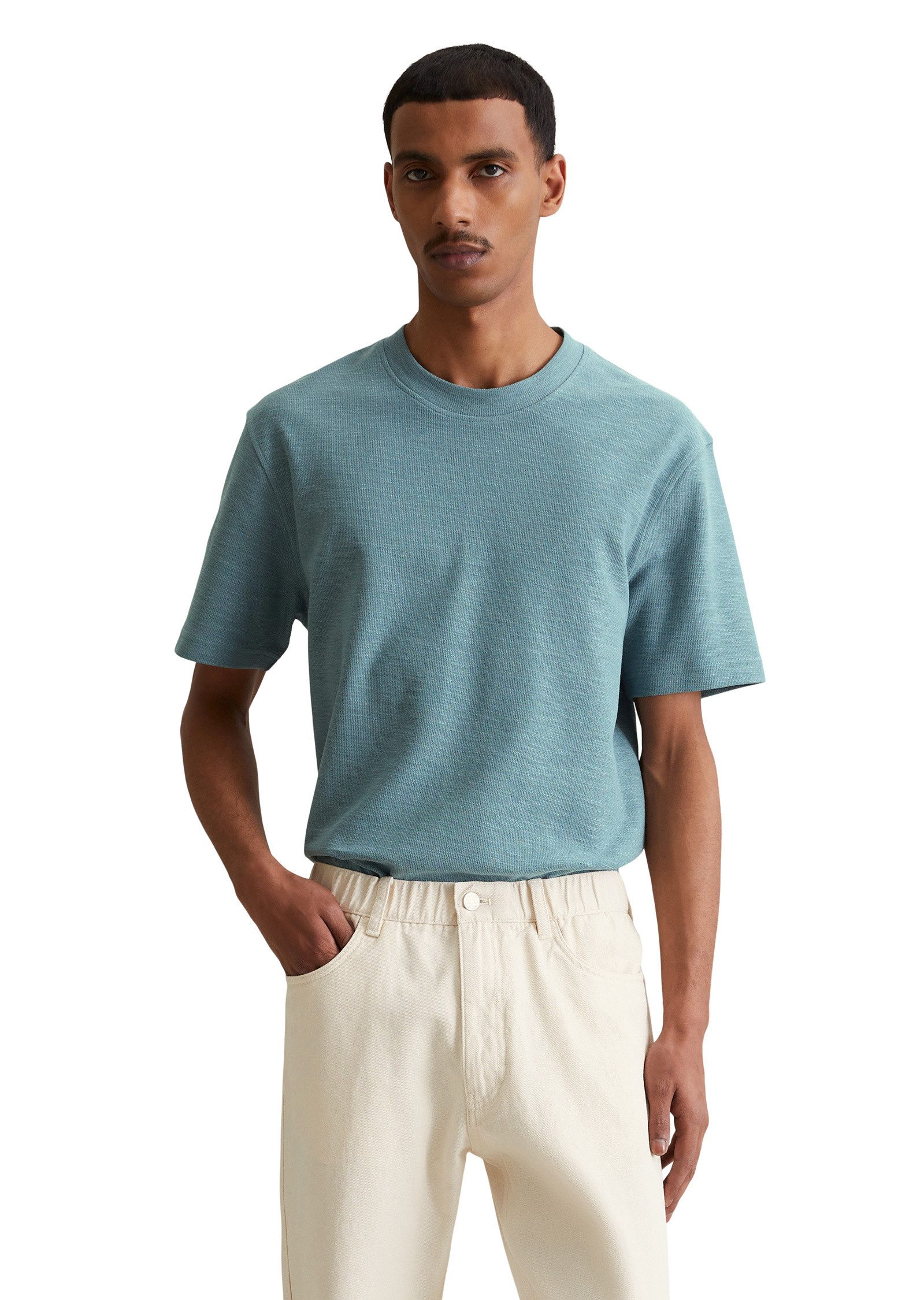 Marc O'Polo DENIM T-Shirt aus schwerem günstig online kaufen