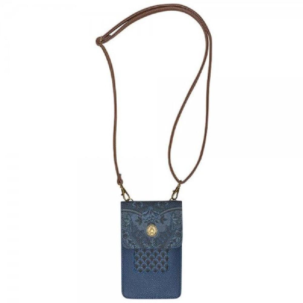 PiP Studio Handtasche Flach Festival Denim Kyoto Blue Blau Handytasche